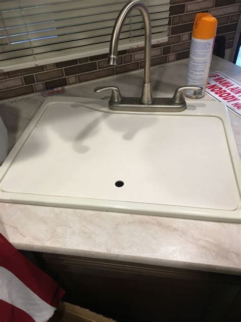 Buy <b>Lippert 306198 Better Bath 14</b>" Width x 1" - 17" <b>Depth Double Bowl Sink Cover</b> White for LG Side only:. . Lippert rv sink cover